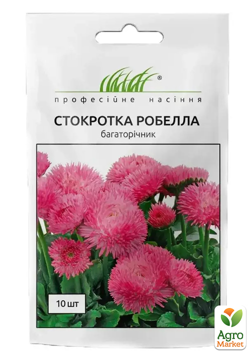 

Маргаритка Робелла лососевая ТМ Профессиональные семена 10шт