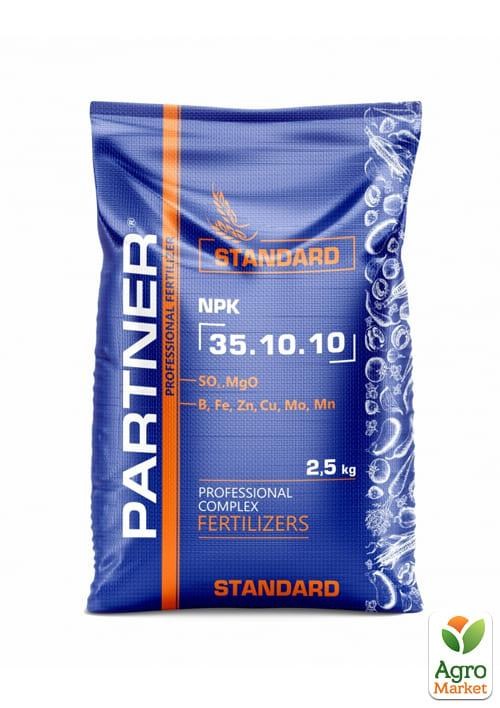 

Комплексное Удобрение NPK STANDARD 35.10.10+S+MG+МЕ ТМ Partner 2.5 кг