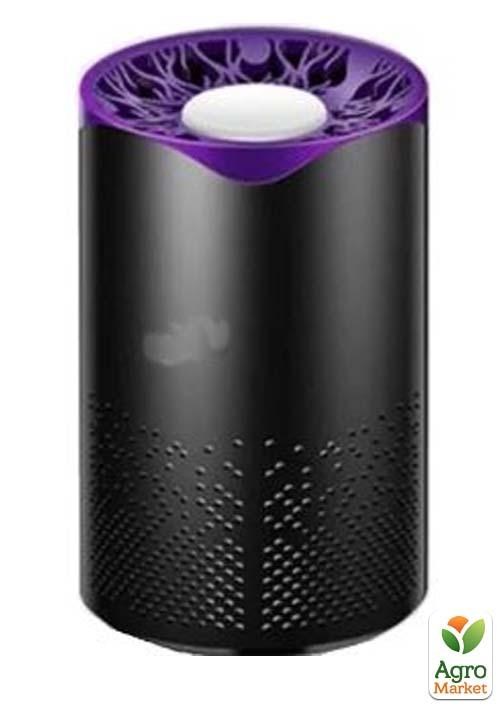 

Світильник від комарів 5W 110-240V USB+адаптер ABS Lemanso LM3402 чорний (336203)