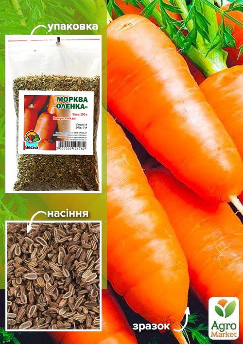 

Морква Оленка ТМ Весна 100г