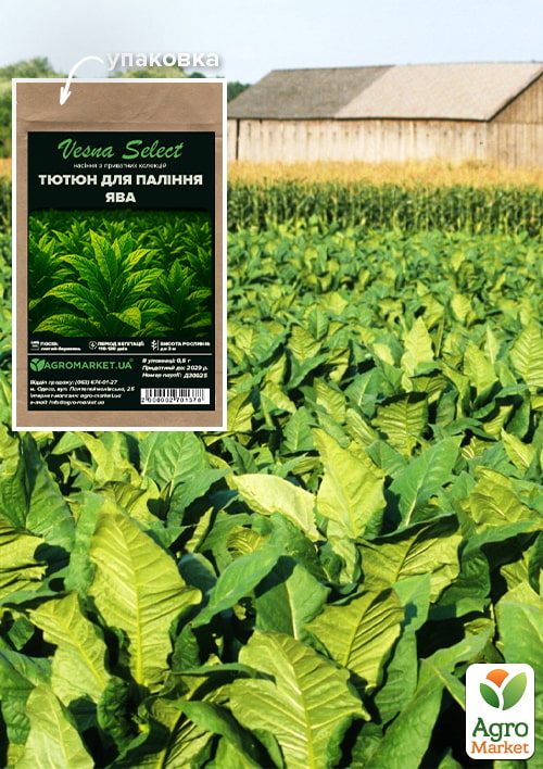 

Семена Табак курительный Ява ТМ Vesna Select 0.5г