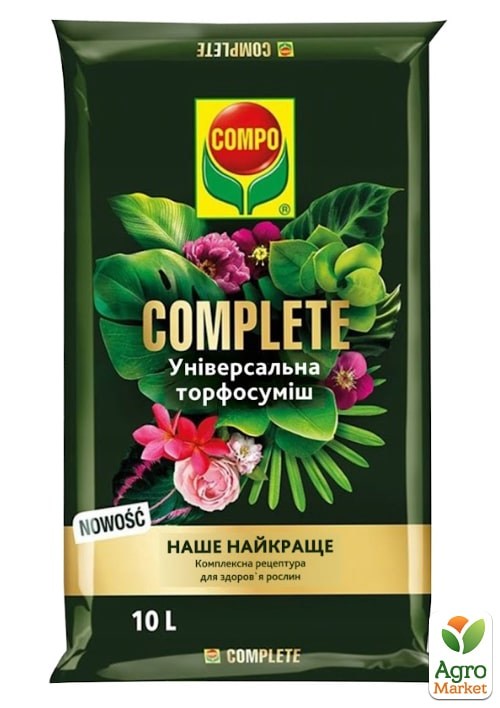 

Торфосмесь универсальная COMPO Complete 10 л (7317)