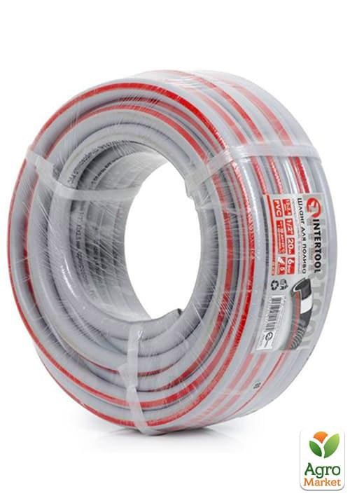 

Шланг для полива 5-ти слойный 1/2", 20м, армированный PVC INTERTOOL GE-4132