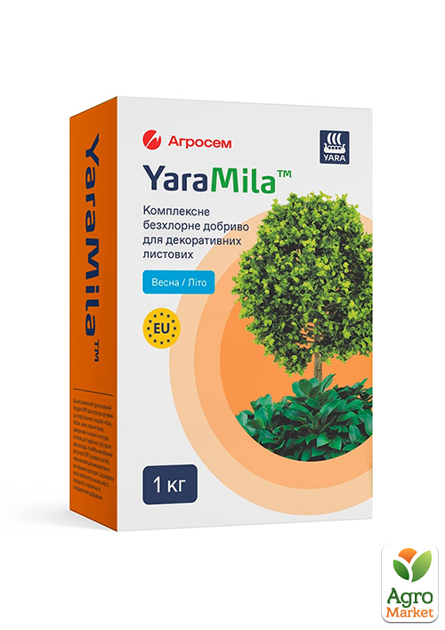 

Удобрение для декоративно-лиственных, весна-лето ТМ YaraMila 1кг