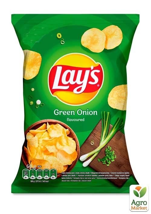 Картофельные чипсы (Зеленый лук) ТМ "Lay`s" 60г