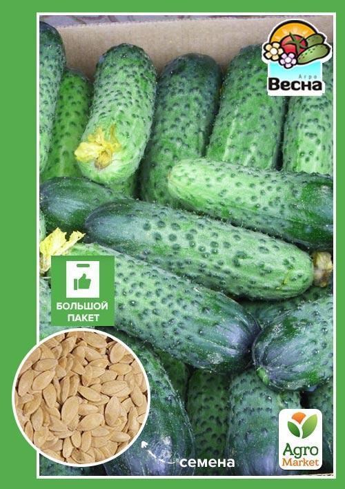 

Огурец Бригадный (Большой пакет) ТМ Весна 1,5г