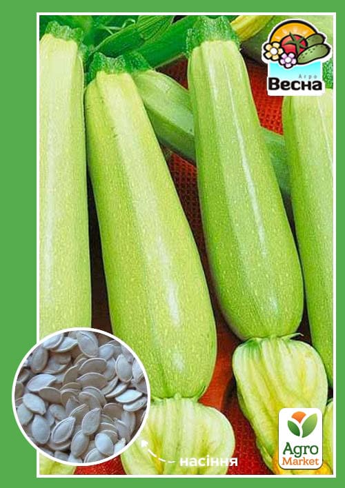 

Кабачок Кущовий ТМ Весна 2г