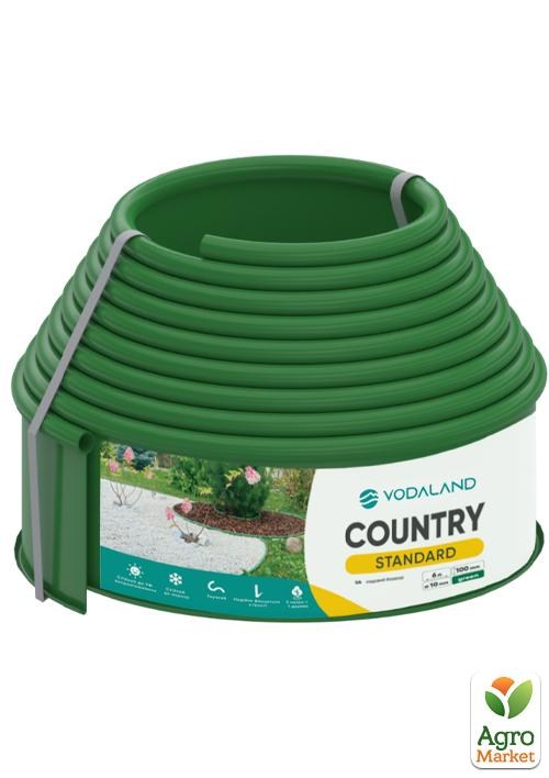 

Бордюр садовый пластиковый Country Standard H100 6м зеленый (82952-6-GN)