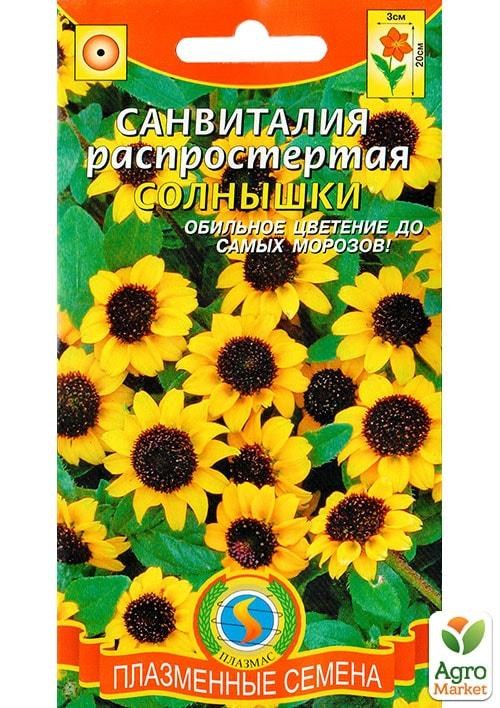 Санвиталия распростертая "Солнышки" ТМ "Плазменные семена" 0,1г NEW ...