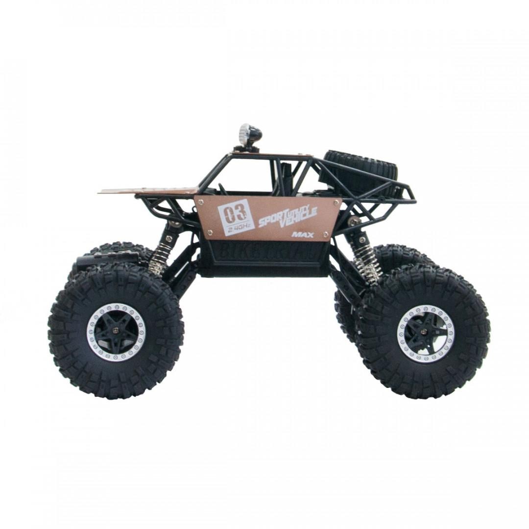 

Автомобиль OFF-ROAD CRAWLER на р/у – SUPER SPEED (матовый коричн., аккум. 4.8V, метал. корпус, 1:18)