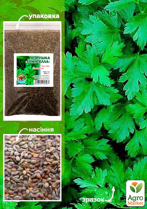 

Петрушка Гигантелла ТМ Весна 500г