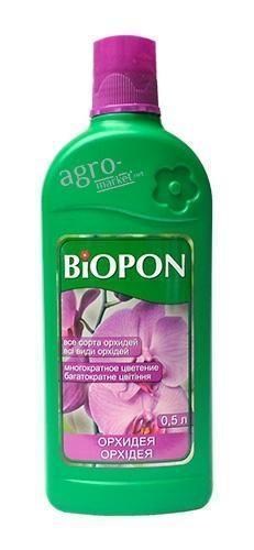 Мінеральне Добриво для орхідей ТМ "BIOPON" 0.5л