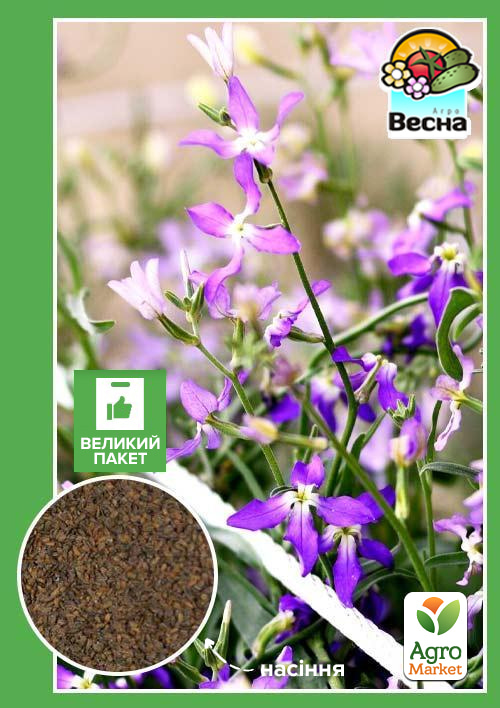 

Матіола Нічна фіалка (Великий пакет) ТМ Весна 4г