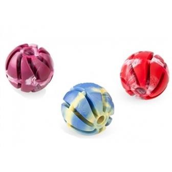 Sum-Plast Игрушка для собак мяч спиральный резиновый с ароматом ванили 5 см (3700650)