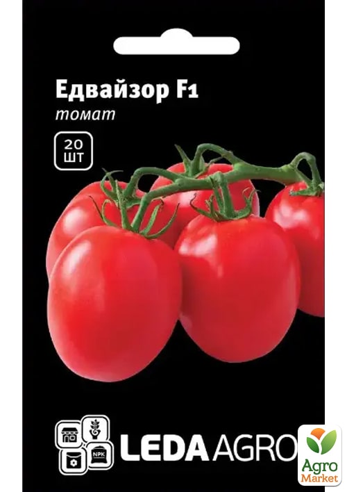 

Томат Эдвайзор F1 ТМ Leda Agro 20шт