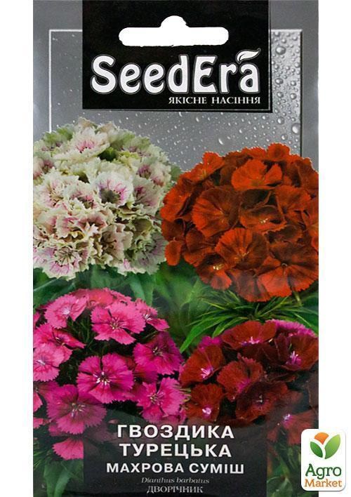 Гвоздика турецька "Махрова суміш" ТМ "SeedEra" 0.5г