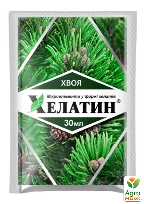 

Мінеральне добриво Хелатин Хвоя ТМ ТД Кіссон 30мл