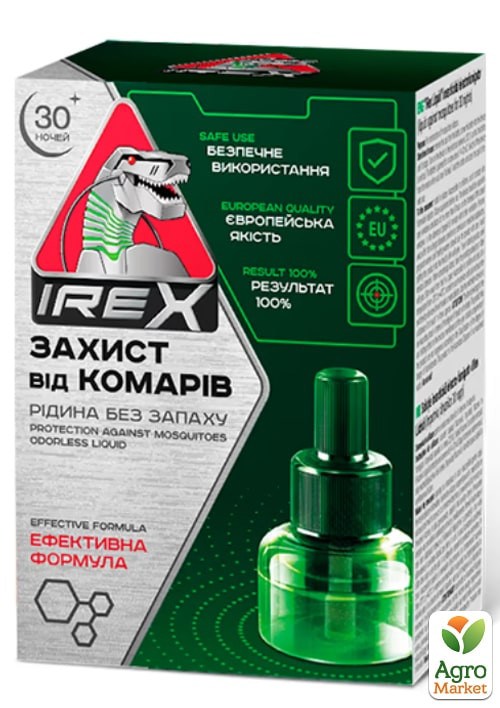 

Фумигант, жидкость от комаров (без запаха) IREX 30 ночей