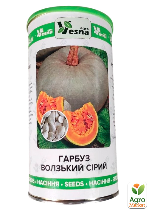 

Гарбуз Волзький сірий (у банці) ТМ Весна 500г