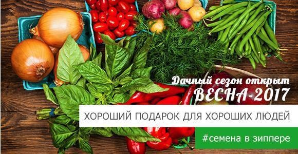 Дарим Вам подарок ко всем семенам в зиппере Дарим Вам подарок ко всем семенам в зиппере