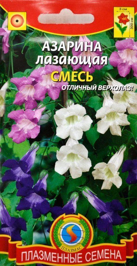 Азарина лазающая "Смесь" ТМ "Плазменные семена" 10шт