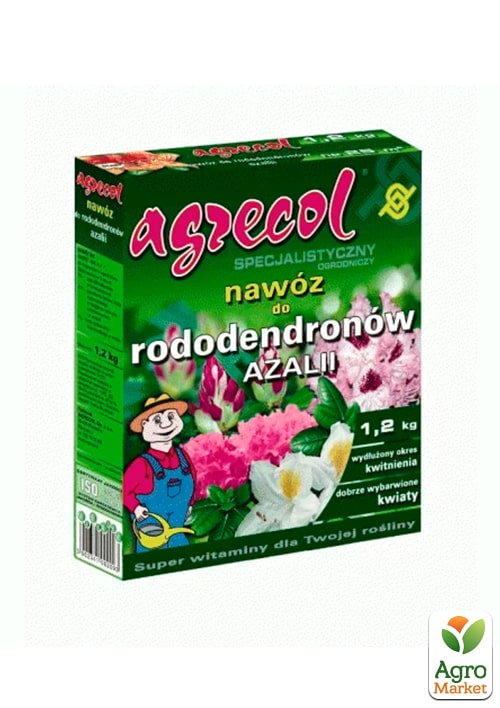 

Удобрение для рододендронов и азалии 8-7-22 ТМ Agrecol 1.2кг