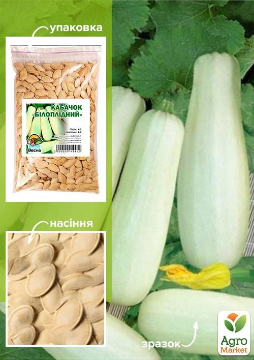 

Кабачок Белоплодный ТМ Весна 100г