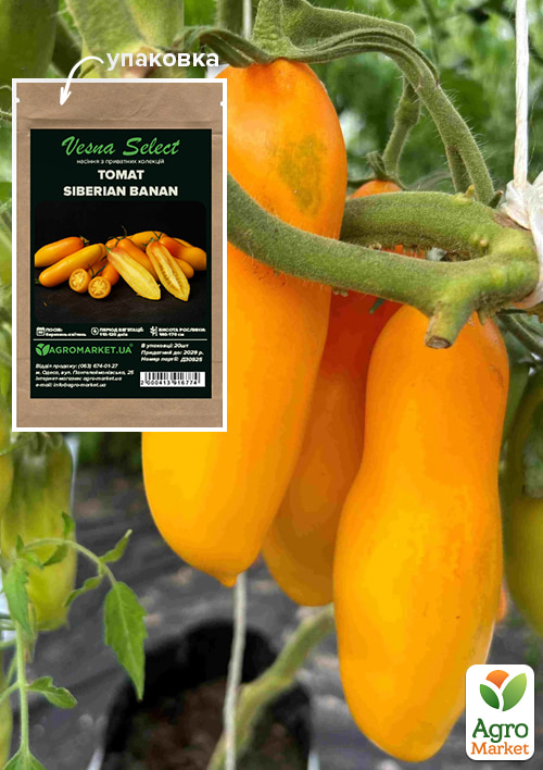 Томат "Siberian Banan" ТМ "Vesna Select" 20шт