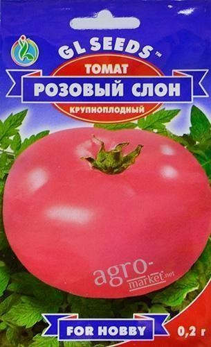 Томат "Рожевий слон" ТМ "GL SEEDS" 0.2г