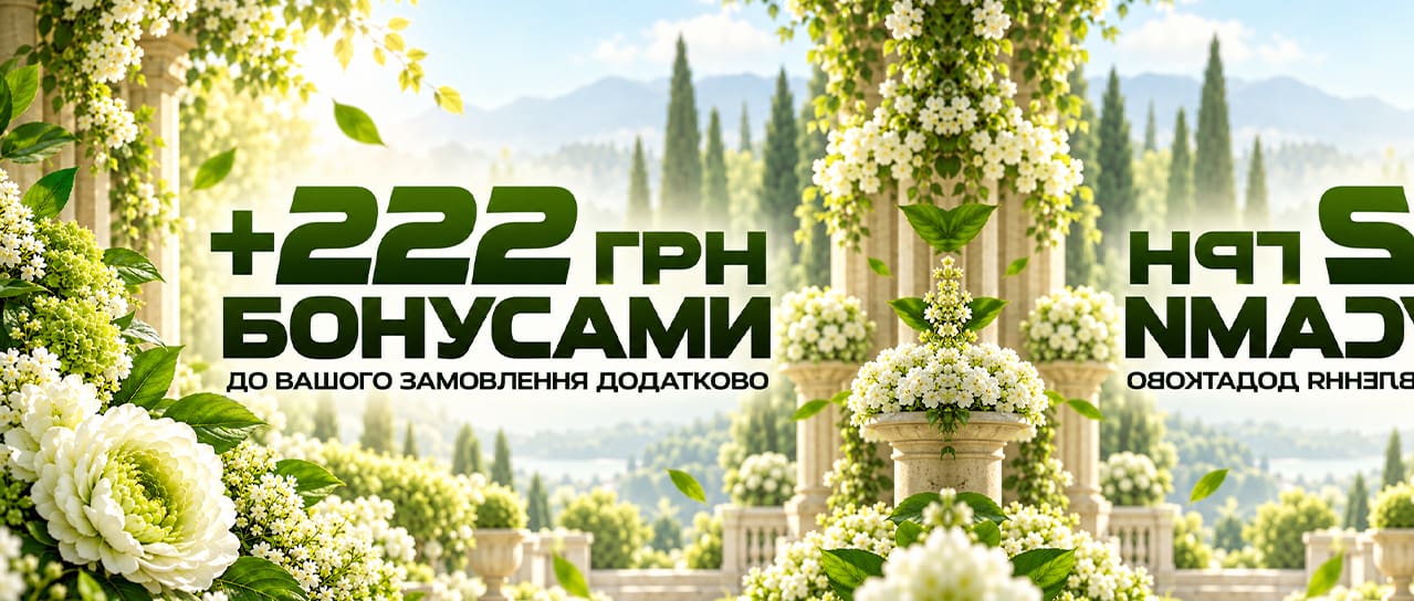 +222 грн бонусами додатково до замовлення!