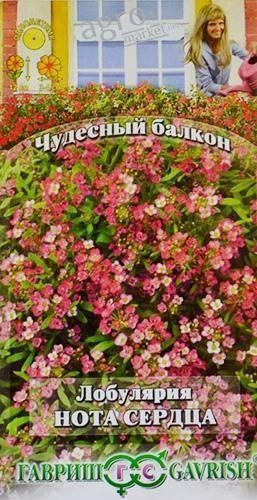 

Лобулярия "Нота сердца" ТМ "Гавриш" 0.1г