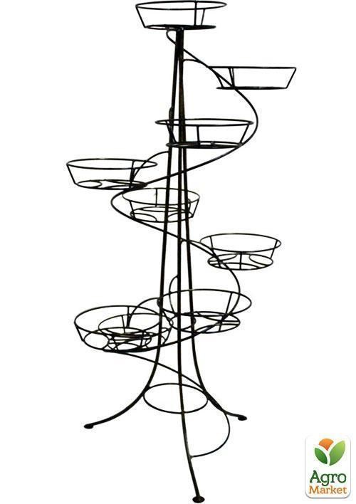 

Подставка "Башня-спираль" на 9 вазонов (малый), высота 88см