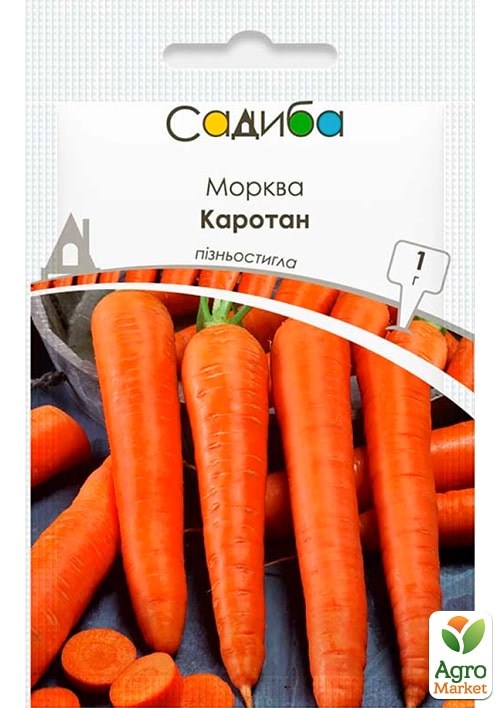 

Морковь Каротан ТМ Садиба центр 1г