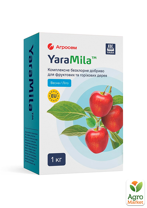 

Добриво для фруктових і горіхових дерев, весна-літо ТМ YaraMila 1кг
