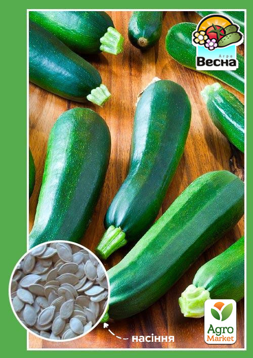 Кабачок-цуккини "Цукеша" ТМ "Весна" 2г