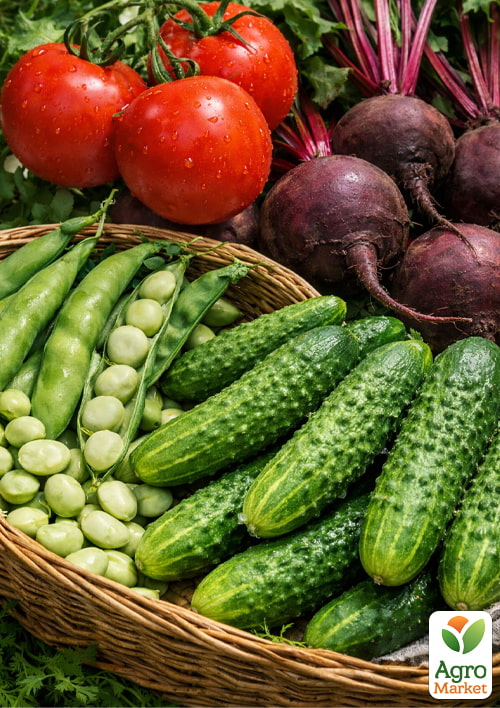 

Комплект насіння овочів на вагу Розкішний стіл 25уп