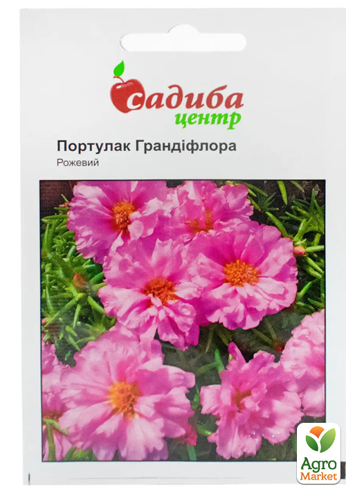 Портулак "Грандіфлора" рожевий ТМ "Садиба центр" 0.02г