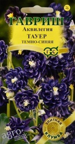 

Аквилегия "Тауер темно-синяя" ТМ "Гавриш" 10шт