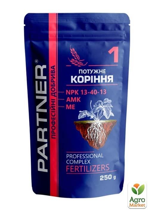 

Комплексное удобрение Мощные корни NPK 13.40.13+АМК+МЕ ТМ Partner 250 г