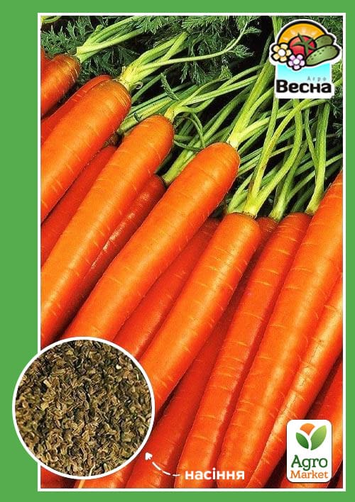 

Морква Помаранчевий мед (Новий пакет) ТМ Весна 2г