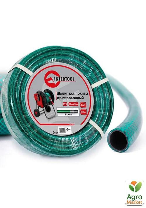 

Шланг для полива 3-х слойный 1/2", 50 м, армированный PVC INTERTOOL GE-4026