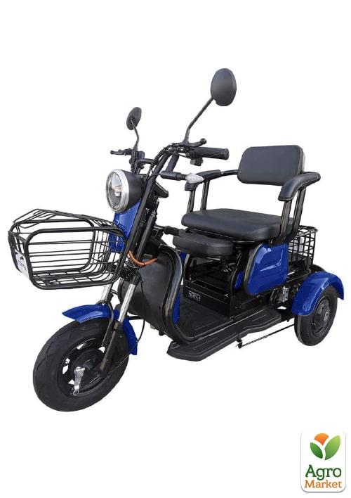 Электрический скутер FAMILY синий 650Вт 60В (119370)