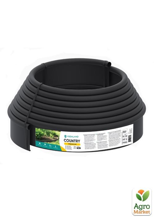 

Бордюр садовый пластиковый Country Premium H110 10м черный (82401-BK)
