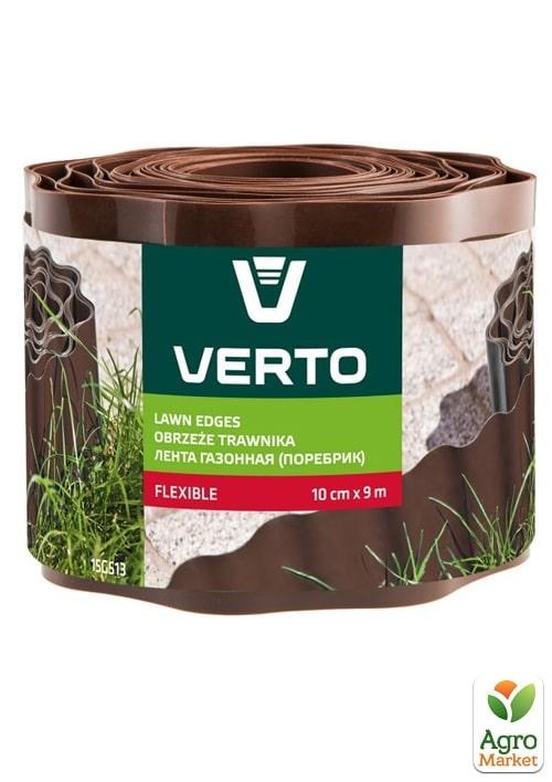 

Лента бордюрная садовая 10 см x 9 м, коричневая ТМ VERTO 15G513