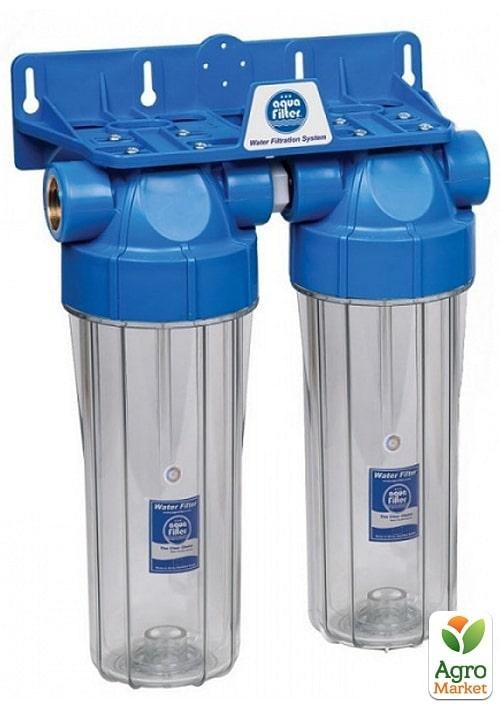 

Корпус фильтра Aquafilter FHPRCL34-B-TWIN