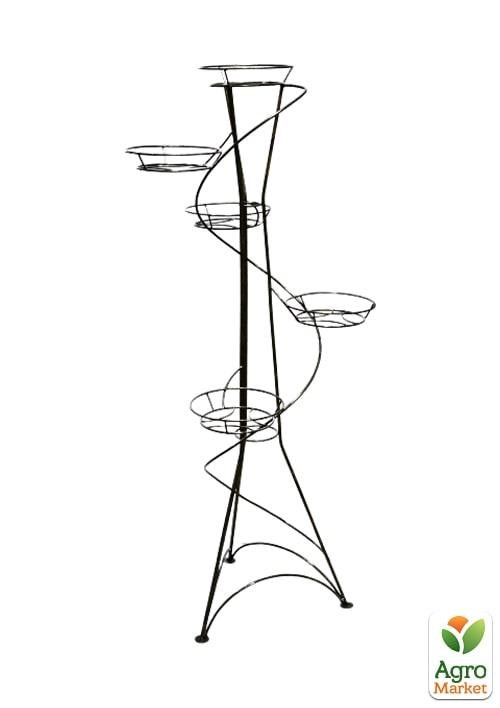 

Подставка "Башня-спираль" на 5 вазонов, высота 135см
