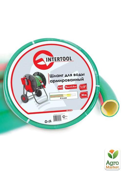 

Шланг для воды 4-х слойный 1/2", 30 м, армированный, PVC INTERTOOL GE-4105