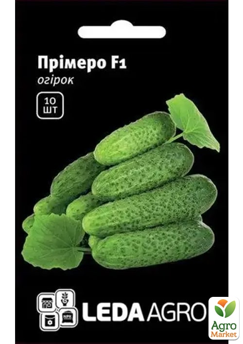 

Огурец Примеро F1 ТМ Leda Agro 10шт