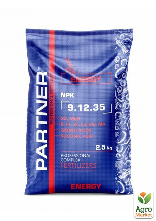 

Комплексное Удобрение NPK ENERGY 9.12.35+АМК+МЕ ТМ Partner 2.5 кг
