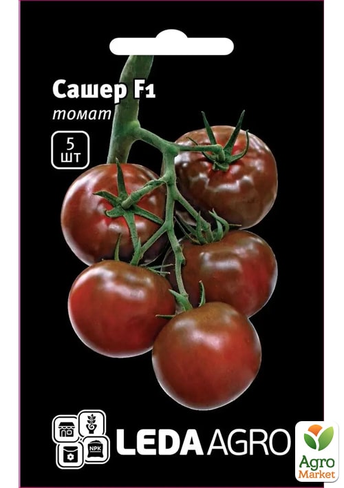 

Томат Сашер F1 ТМ Leda Agro 5шт